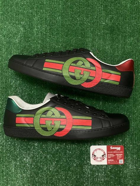 gucci ace bow sneakers|Gucci ace sneakers interlocking g.